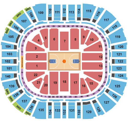 Delta Center Utah Jazz Seating Chart