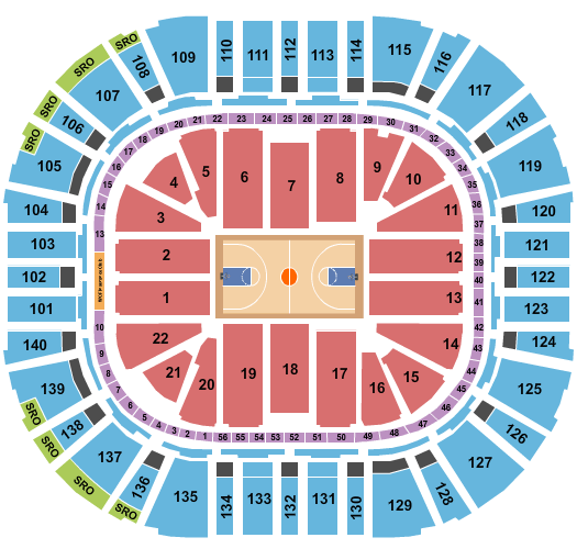 Delta Center Utah Jazz Seating Chart
